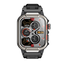 <tc>Runmefit</tc> ARMOR Outdoor Smartwatch – mit Space Grau Gehäuse