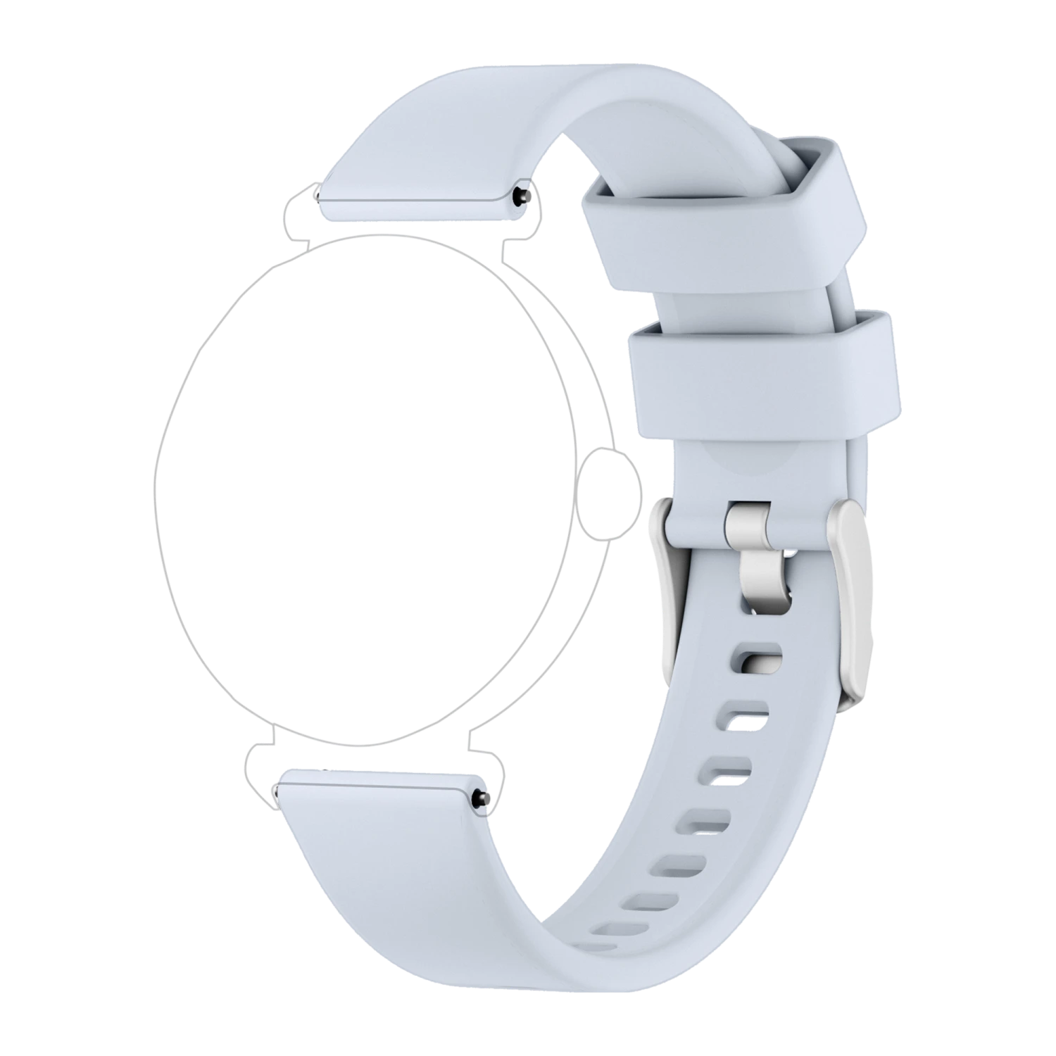 Ersatzarmband für Runmefit GRACE Smartwatch, 18 mm Breite