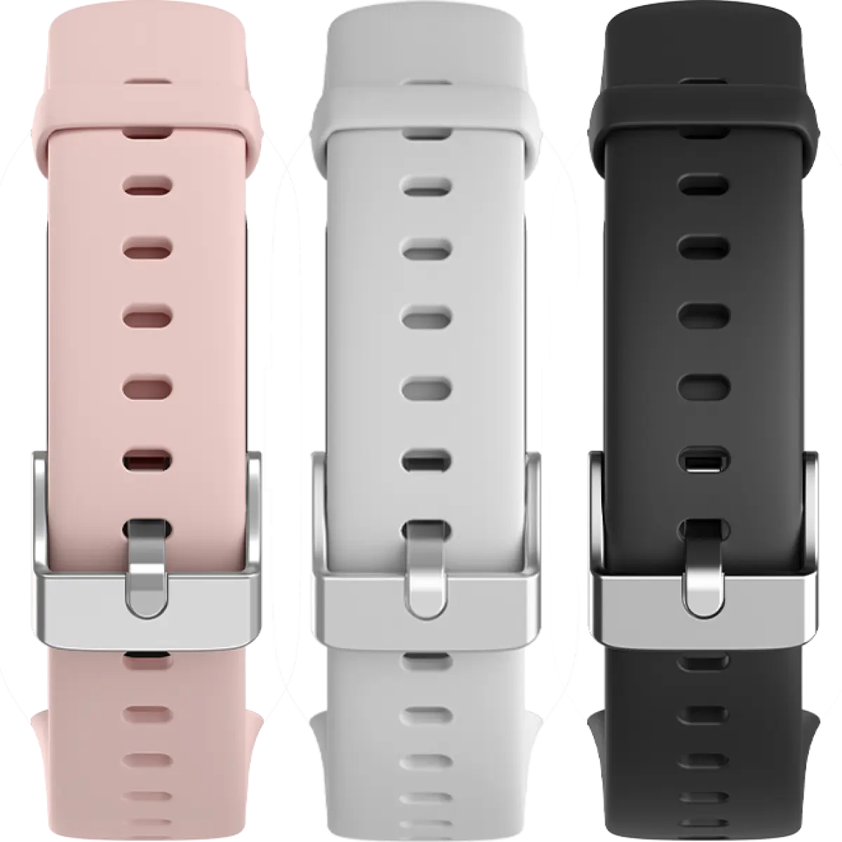Ersatz-Silikonband für Runmefit GTL2 Fitness-Tracker, 3-Style-Bundle