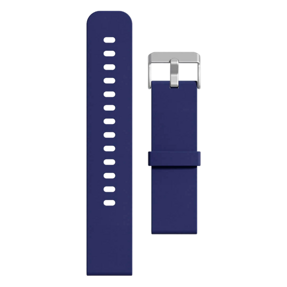 Ersatz-Silikonarmband für <tc>Runmefit</tc> Smartwatch, 22 mm Breite