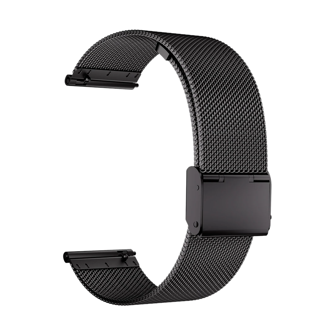 Ersatzstahlarmband für Runmefit Smart Watch, 22 mm Breite