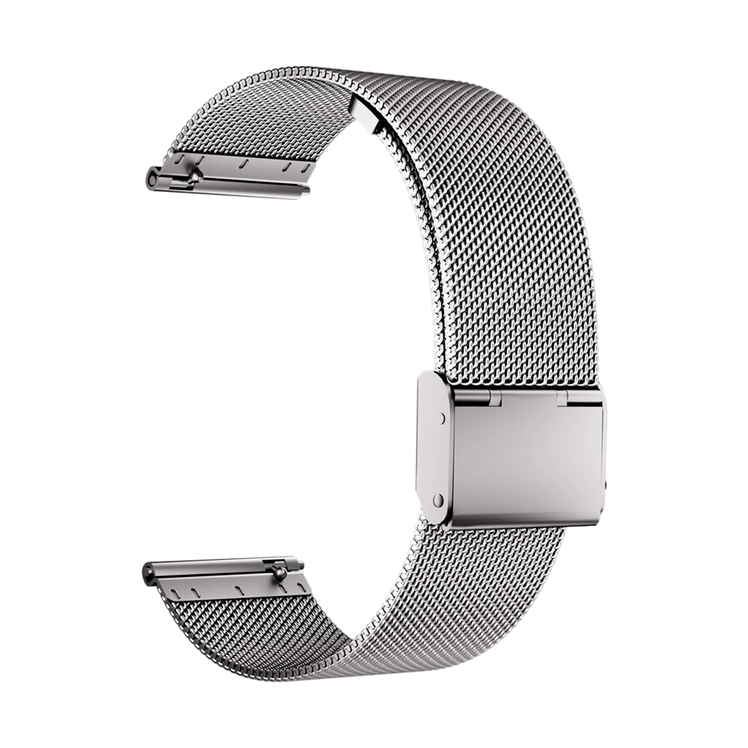 Ersatzstahlarmband für Runmefit Smart Watch, 22 mm Breite